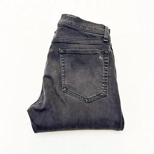 Rag & Bone Fit 1 Extra Slim Sterling Button Fly Gray Wash Denim Jeans SIze 30